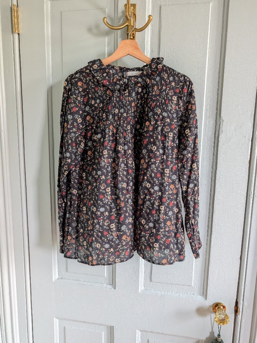 Doen Plum Blouse in Campagne Floral